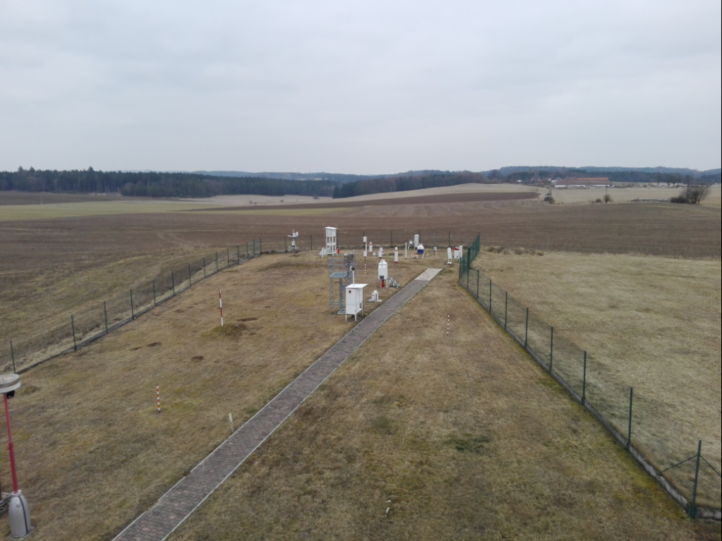 Kocelovice - meteorologická zahrádka